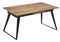 Стол Кхал 140(180)х80х78 галифакс графит / натуральный 462078-mwdvl - фото 2623774