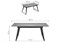 Стол Кхал 140(180)х80х78 галифакс графит / натуральный 462078-mwdvl - фото 2623775