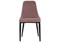 Стул на металлокаркасе Kora light purple / black - комплект из 4 шт 15094-mwdvl