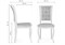 Деревянный стул Фабиано белый / бежевый - комплект из 2 шт 450681-mwdvl - фото 2624814