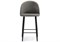 Барный стул Амизуре темно-серый / черный матовый - комплект из 4 шт 448663-mwdvl