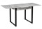 Стол Форли 90(150)х67х77 бетон / черный матовый 424177-mwdvl - фото 2625571