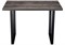 Стол Эльпатия 110х75х75 дуб рошелье / черный матовый 420991-mwdvl - фото 2625754