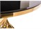Стол Twist 130х74 gold / black 11642-mwdvl - фото 2626701