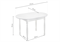 Стол Леттере 110х70х72 белый 344746-mwdvl - фото 2626877