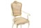 Кресло Руджеро слоновая кость с золотой патиной / бежевый - комплект из 2 шт 318606-mwdvl