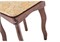 Табурет Орфео орех / бежевый - комплект из 2 шт 318613-mwdvl - фото 2627348