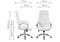 Компьютерное кресло Monte белое 1863-mwdvl