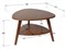 Стол журнальный Бруклин орех/орех 2000003753925-msMBLK
