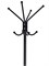 Вешалка напольная Пико 1 черный 4607130887271-msMBLK