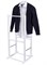 Вешалка костюмная детская В 28Н белый 4610151410403-msMBLK