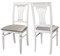 Стул Анри белый/серебро, Атина серебро 4610151415095-msMBLK