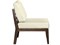 Кресло Массив мягкое экокожа крем, каркас орех 4610151417044-msMBLK