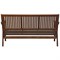 Диван-скамья Массив решетка, каркас орех 4610151418591-msMBLK