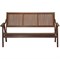 Диван-скамья Массив решетка, каркас орех 4610151418591-msMBLK