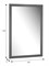 Зеркало настенное BeautyStyle 11 серый графит 118 см х 60,6 см 4610151419017-msMBLK - фото 2638642