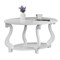 Стол журнальный Овация (М) ЛАЙТ белый 4610151419994-msMBLK