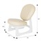 Кресло для отдыха Смарт G Силуэт экокожа Ева 2, каркас молочный дуб 2000026754435-msMBLK