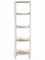 Этажерка-стеллаж Джульетта 4 уровня, дуб шампань Л 2102065000006-msMBLK - фото 2640282