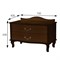 Тумбочка Джульетта широкая 2 ящика орех Л 2102497000001-msMBLK - фото 2640508