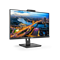 PHILIPS Монитор LCD 27'' 16:9 2560х1440(WQHD) IPS, nonGLARE, 75 Hz, 350 cd/m2, H178°/V178°, 1000:1, 50М:1, 16.7M, 4ms, DVI, HDMI, DP, USB-Hub, Height adj, Pivot, Tilt, Swivel, Speakers, Camera, Black 275B1H (00/01)-mrv1 - фото 3042880