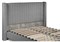 Двуспальная кровать Tulip с ПМ 160х200 метрополитан грей / белая матовая 406291-mwdvl - фото 3098058