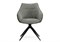 Стул на металлокаркасе Kansas gray / graphite gray / black - комплект из 2 шт 15834-mwdvl