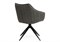 Стул на металлокаркасе Kansas gray / graphite gray / black - комплект из 2 шт 15834-mwdvl