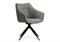 Стул на металлокаркасе Kansas gray / graphite gray / black - комплект из 2 шт 15834-mwdvl
