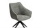 Стул на металлокаркасе Kansas gray / graphite gray / black - комплект из 2 шт 15834-mwdvl
