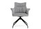 Стул на металлокаркасе Kaser 360 крутящийся grey / black - комплект из 2 шт 15841-mwdvl - фото 3098486