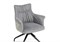 Стул на металлокаркасе Kaser 360 крутящийся grey / black - комплект из 2 шт 15841-mwdvl - фото 3098487