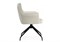Стул на металлокаркасе Kaser 360 крутящийся ivory / black - комплект из 2 шт 15842-mwdvl - фото 3098493