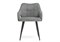 Стул на металлокаркасе Hera dark gray / black - комплект из 2 шт 15843-mwdvl - фото 3098499
