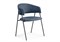 Стул на металлокаркасе Криспиан синий / черный - комплект из 2 шт 612888-mwdvl - фото 3099678