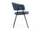 Стул на металлокаркасе Криспиан синий / черный - комплект из 2 шт 612888-mwdvl - фото 3099681