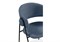 Стул на металлокаркасе Криспиан синий / черный - комплект из 2 шт 612888-mwdvl - фото 3099684
