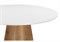 Стол Huge 120х75 white / brown 15826-mwdvl - фото 3099753