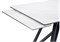 Керамический стол Вилсон 160(220)х89х75 белый мрамор snow white / черный 612880-mwdvl