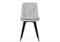 Стул на металлокаркасе Майк светло-серый / черный - комплект из 2 шт 612665-mwdvl - фото 3100067