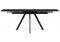 Керамический стол Вилли 140(200)х80 черный мрамор shakespeare black / черный 612196-mwdvl