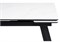 Керамический стол Норман 140(200)х80 белый мрамор alpin white / черный 612197-mwdvl