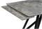 Керамический стол Вилсон 160(220)х89 серый мрамор baolai / черный 612185-mwdvl
