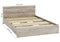 Полутораспальная кровать Адайн КР-140 140х200 дуб крафт серый / дуб крафт серый 608595-mwdvl - фото 3100489