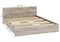 Двуспальная кровать Адайн КР-160 160х200 дуб крафт серый / дуб крафт серый 608596-mwdvl - фото 3100491