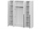 Шкаф Бирма ШК-2000 белое дерево / белое дерево 600828-mwdvl