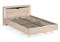 Двуспальная кровать Магантия 160х200 с ПМ парящая дуб баррик 564779-mwdvl - фото 3100546