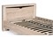 Полутораспальная кровать Магантия 140х200 с ПМ парящая дуб баррик 533200-mwdvl - фото 3100569