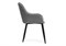 Стул на металлокаркасе Олму серый / черный 607897-mwdvl - фото 3100686