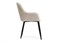 Стул на металлокаркасе Олму бежевый / черный 607898-mwdvl - фото 3100692